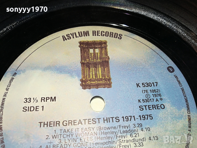 ПОРЪЧАНА-the eagles-внос england 2303221119, снимка 16 - Грамофонни плочи - 36203973