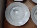 Сервиз чинии - български порцелан - 6 бр. с риби чиния, снимка 2