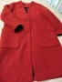Червено палто ZARA Trafaluc –  размер L - XL, снимка 4