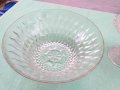 Българско стъкло фруктиера,купа и др, снимка 5