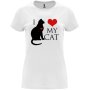 Нова дамска тениска I Love My Cat, снимка 1