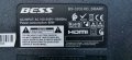 BESS BS-32DLHD_SMART със счупена матрица  , TP.SK506S.PB802 , PT320AT03-3-XC-1 , MS-L3655 V1, снимка 3