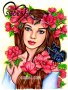 Диамантен гоблен "Лейди Пролет"  по Мариола Будек, снимка 1 - Гоблени - 35775941