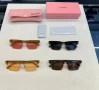 очила с черен обикновен калъф с ув защита ray ban miu miu , снимка 4