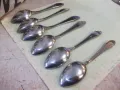 Лот от 6 бр. лъжици от завод "П.Денев-Габрово", снимка 5