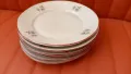 Български порцеланови чинии, предястие, десерт, Изида, 6 бр, снимка 3