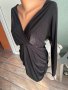 Елегантна черна рокля, снимка 1 - Рокли - 39761744