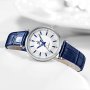 Нов Класически женски часовник Неръждаема Стомана Кожена каишка Подарък, снимка 5