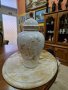 Прекрасна голяма антикварна немска порцеланова ваза Bavaria 