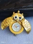Красив часовник бижу висулка Бухал стилен дизайн 19483, снимка 1