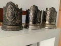 Подставка за чаши производство СССР мелихиор отличен състояние Пространство”цена за брой, снимка 2