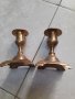 Двойка месингови свещници лот, снимка 2