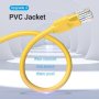 Vention Кабел LAN UTP Cat.6 Patch Cable - 2M Yellow - IBEYH, снимка 17