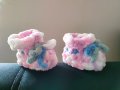 Ръчно плетени бебешки ботуши/обувки, снимка 5