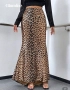 Дамска леопардова дълга пола, 36 S, снимка 3