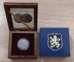 Печатът на хан Тервел - сребърна монета - 2 долара 2017, снимка 4