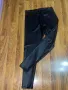 Нов кожен  висока талия тъмно кафяв  панталон тип клин, снимка 1