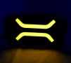 Овален Комбо Халоген дневна бяла/жълта NEON светлина 10 диода , 12-24V, снимка 5