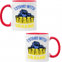 Чаша I STAND WITH UKRAINE,спрете войната, подкрепям Укркайна, снимка 5