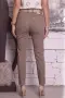 Панталон “Brown Adorati Line” – кафяв панталон с колан арт.8029, снимка 2