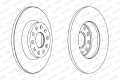 ДИСК СПИРАЧЕН ЗАДЕН,FERODO,DDF1306C. AUDI A3, Q3; SEAT ALHAMBRA, ALTEA, ALTEA XL, LEON, , снимка 2