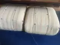 Диван с два фотьойли и две табуретки , снимка 4