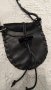 Малка черна кожена чанта кросбоди - Antonello Serio , снимка 1