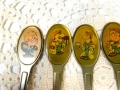 Красиви детски лъжички от Англия с маркировки, снимка 3