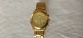 Кварцов мъжки Швейцарски часовник, работещи всички стрелки,златист циферблат, снимка 2