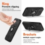 Motorola Moto G75 5G Удароустойчив Ring Holder2 Калъф и Протектор, снимка 4