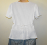 Бяла кенарена блуза, снимка 3