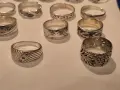 Сребърни пръстени, съветски различни, снимка 1