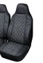 Комплект 2+1 универсална тапицерия за предни седалки на бус - еко кожа, снимка 5