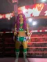 Екшън фигура WWE Sasha Banks Саша Банкс играчка Mattel figure with Display Stand Mercedes Mone, снимка 5