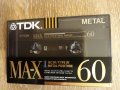 Нова оригинална аудио касета TDK MA-X 60, снимка 1