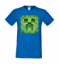 Мъжка тениска Creeper Face 3,майнкрафт,Minecraft,Игра,Забавление,подарък,Изненада,Рожден Ден., снимка 4