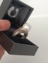 Сребърен пръстен с перла 3В, снимка 4