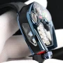 Мъжки часовник Jacob Bugatti Chiron Tourbillon с кварцов механизъм, снимка 3