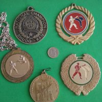 Лот медали от бойни спортове, снимка 1 - Колекции - 41336657