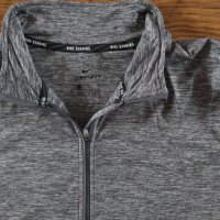 Nike Dri-Fit Element 1/2 Zip Shirt - страхотна дамска блуза КАТО НОВА, снимка 6 - Спортни дрехи, екипи - 35813111