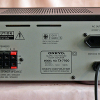 ONKYO TX-7920 - Ресийвър , снимка 10 - Ресийвъри, усилватели, смесителни пултове - 36208972