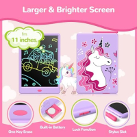 Нов 11-инчов LCD Таблет за Рисуване за Деца - Идеален Подарък, снимка 3 - Образователни игри - 44582015