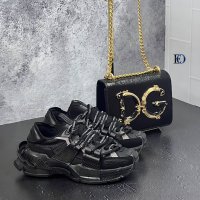 🖤🆕Dolce & Gabbana черен дамски комплект🆕🖤, снимка 7 - Маратонки - 44243750