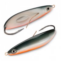 Воблер - блесна за риболов на щука и сом незацепляйка RAPALA Rattlin Minnow Spoon, снимка 1 - Такъми - 40021643