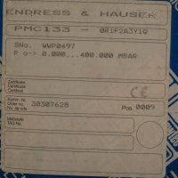 трансмитер Endress+Hauser Cerabar PMC 133, снимка 10 - Резервни части за машини - 34514399