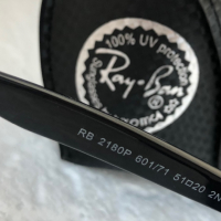 Ray-Ban RB2180 унисекс слънчеви очила Рей-Бан дамски мъжки, снимка 9 - Слънчеви и диоптрични очила - 36174756