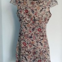 Копринена ефирна рокля "Vero moda" / голям размер , снимка 6 - Рокли - 41345865