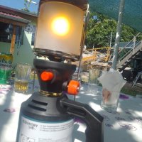 газова лампа,фенер на газ, снимка 1 - Къмпинг осветление - 41564829