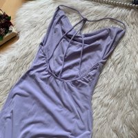 Светло лилава рокля, снимка 3 - Рокли - 41570221