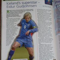 Северна Ирландия - Исландия оригинална футболна програма квалификация за Европейско първенство 2006, снимка 9 - Фен артикули - 36353592
